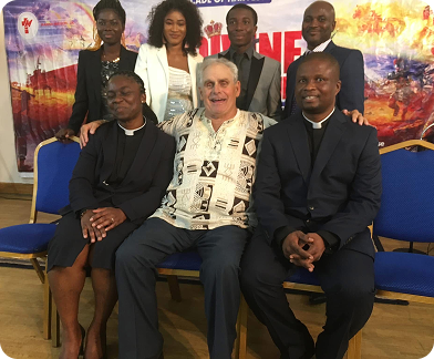 A group of pastors sitting in chairs